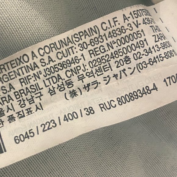 ZARA WIDE-LEG RIPPED TRF JEANS - Picture 5 of 5